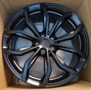 BMW OEM G01 X3 2018+ G30 5 Series 2017+ Y-Spoke Style 695 20" Matte Black New - Picture 1 of 4
