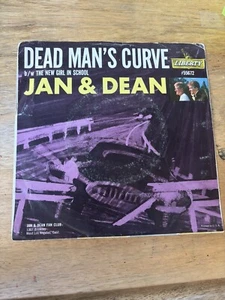 JAN & DEAN "DEAD MAN'S CURVE" ORIGINAL PICTURE SLEEVE IN VG+ CONDITION - Picture 1 of 4