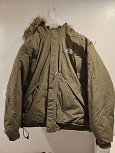 The North Face • Men's Goose Down • Green • XL • Insulated Winter Jacket - Picture 1 of 9