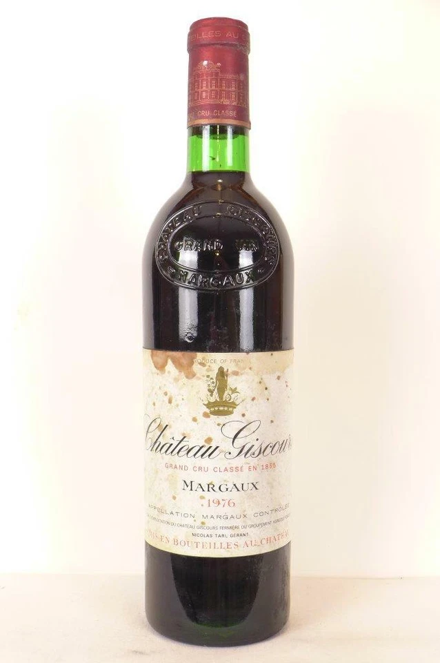  margaux château giscours grand cru classé rouge 1976 - bordeaux - Photo 1/1