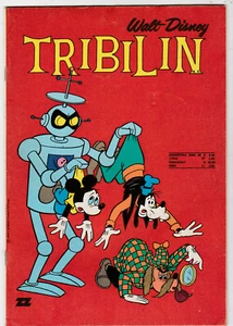 TRIBILIN 89 EDITORIAL ZIGZAG FINALES DE LOS AÑOS 60 WALT DISNEY CHILE CÓMIC ESPAÑOL - Imagen 1 de 1