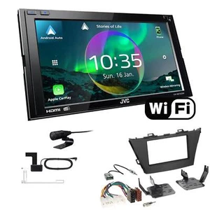 JVC Autoradio WiFi Apple CarPlay Android für Toyota Prius Plus ab 2012 schwarz - Bild 1 von 7