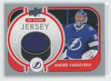 2021-22 Upper Deck UD Game Jersey Andrei Vasilevskiy #GJ-AV