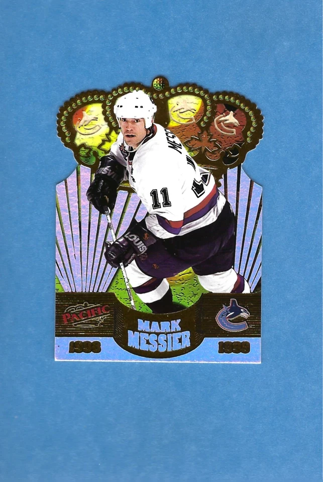 1998-99 Pacific Gold Crown Die-Cuts Mark Messier #34 HOF NM to MINT - Image 1 of 1