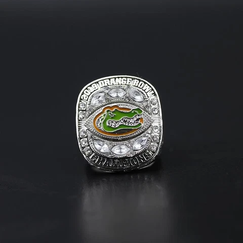 2019 PERINE - Florida Gators Football Orange Bowl Champions Souvenir Silver Ring Cover