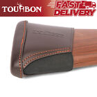 Tourbon Leather Buttstock Extension Shoulder Protect Slip On Recoil Pad Shooting