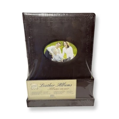 Álbumes de fotos de cuero fotos de 4”x6” con caja de cuero Foto 1 de 4