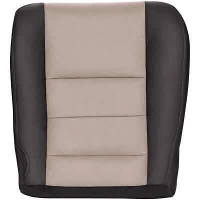 Ford Excursion Eddie Bauer 2005 parte inferior del pasajero cubierta de asiento de cuero - negro/bronceado Foto 1 de 4