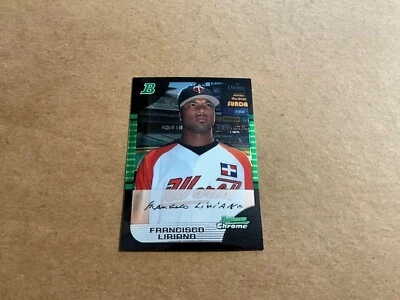 Bowman Chrome Draft Picks 2005 BDP121 Francisco Liriano Minnesota Twins novato Foto 1 de 2