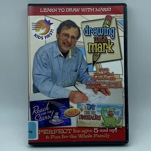 Drawing with Mark: Dinosaurs/Space DVD 2013 DIY Art Instruction EX-LIBRARY - Picture 1 of 5