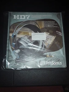 PreSonus HD7 Professional Monitoring Headphones- Sealed - Picture 1 of 3