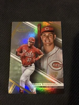 2021 Topps Gold Label Tyler Stephenson #20 Cincinnati Reds Rookie - Image 1 of 2