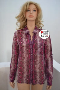 DIANE VON FURSTENBERG DVF Tunika Bluse 100% Seide Silk 8 DE 38 - Bild 1 von 3