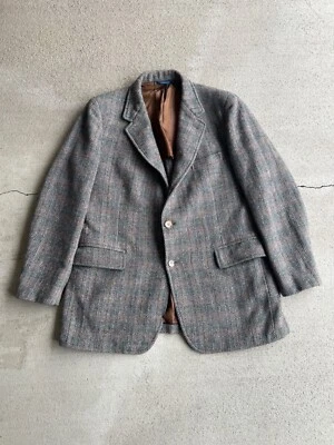Y2K Pendleton 2 Button Herringbone Notch Sports Coat - Image 1 of 4