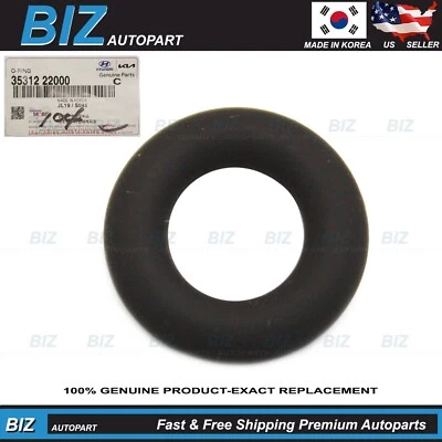 Genuine Injector O-Ring for 93-25 Genesis Hyundai Kia Various Models 35312-22000 Foto 1 de 3