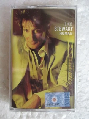 Human by Rod Stewart Rare 2001 Malaysia Cassette Tape New Sealed - Image 1 of 3