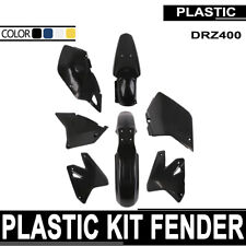 DRZ400 Plastic Fender Fairing Kit For DRZ400 DRZ400S DRZ400SM Dirt Bike Black
