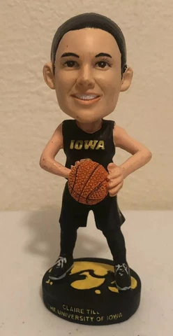 Claire Till - University of Iowa Hawkeyes Basketball Bobblehead SGA Cover