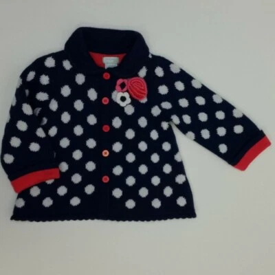 First Impressions Play Jersey Tejido Botón 18 Meses (25-27 Lbs) Bebé Niña Foto 1 de 4