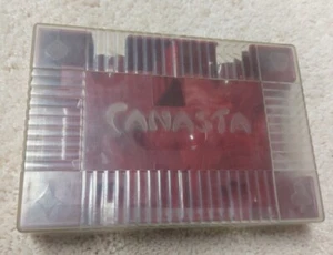 Vintage Card Canasta Tray ARRCO Playing Card Company Rulebook  - Picture 1 of 8