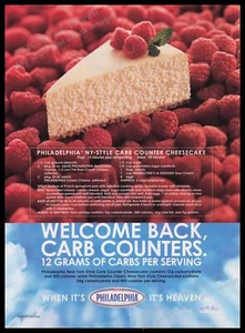 Kraft Philadelphia Cream Cheese 2000s Print Advertisement Ad 2004 Recipe - Picture 1 of 1