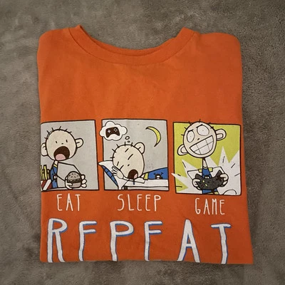 Y2K  Kids/Youth Game  T-Shirt Orange Rare Size Small(8/10) Double Stitched - Image 1 of 4