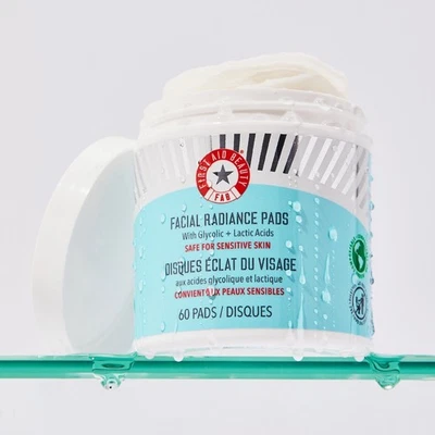 First Aid Beauty FAB Facial Radiance Pads with Glycolic + Lactic Acids 60 Pads - Image 1 of 3