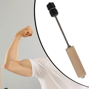 Dumbbell Handle Home Gym Wrist Fitness Equipment Sturdy Forearm Strengthener - Picture 1 of 7