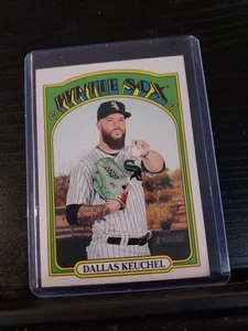 2021 Topps Heritage - Dallas Keuchel #80 - Picture 1 of 2