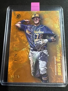 Brice Turang-2021 Bowman Inception Blue Parallel #/25 Brewers-#99 - Picture 1 of 2