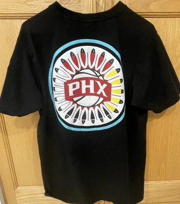 Мужские средние Футболка Phx Suns New Era City Edition Elite 22/23 черная с вышивкой - Изображение 1 из 4