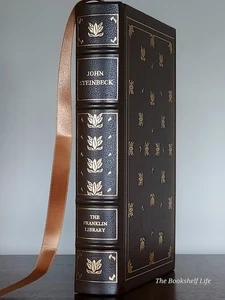 Franklin Library John Steinbeck Stories FINE Leather American Classic - Picture 1 of 14