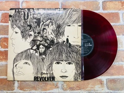 THE BEATLES REVOLVER OP 7600 ODEON RED WAX JAPAN PRESSED No.2D P - Image 1 of 4