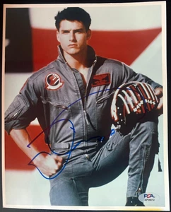 TOM CRUISE SIGNED AUTOGRAPHED 8X10 PHOTO TOP GUN JERRY MAGUIRE PSA COA C - Picture 1 of 3