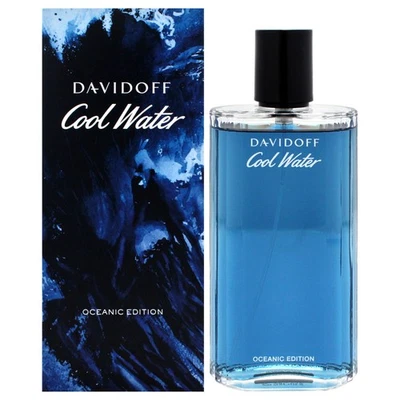 Paquete de 2 Cool Water Oceanic Edition de Davidoff para hombre - 4,2 OZ eau de parfum spray Foto 1 de 4