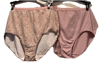 Fruit of the Loom Women’s Cotton Panty Briefs 2 Pair  Size 10 Fits 3X New - Image 1 of 4