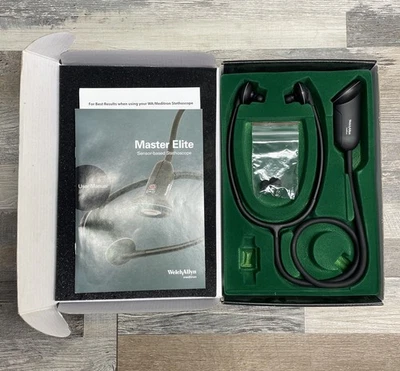 Welch Allyn Meditron Master Elite Electronic Stethoscope 5079-405V TESTED - Image 1 of 4