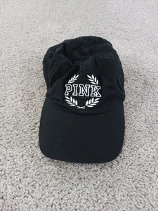Victorias Secre Pink Womens Hat Baseball Cap Black Cotton - Picture 1 of 11
