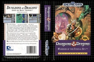 Dungeons & Dragons: Warriors of the Eternal Sun (Sega Genesis) *SOLO ILUSTRACIONES* - Imagen 1 de 2