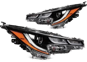 Headlight Assembly For 2019-2022 Toyota For Corolla SE XSE XLE Pair Full LED - Bild 1 von 10
