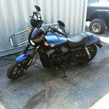 6" HARLEY XG750 500 STREET ZBARS Zbar Z-BARS 7/8" TBARS Handlebars FLAT Satin - Picture 1 of 17