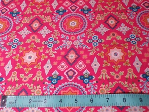 Art Gallery fabric Aloha Spirit Hibiscus from Aura cotton Fabric by the 1/2 yard - Picture 1 of 7