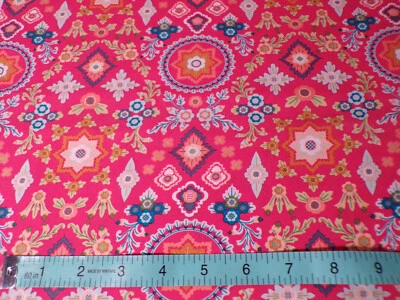 Tela de galería de arte Aloha Spirit Hibiscus de tela de algodón Aura por 1/2 yarda Foto 1 de 4