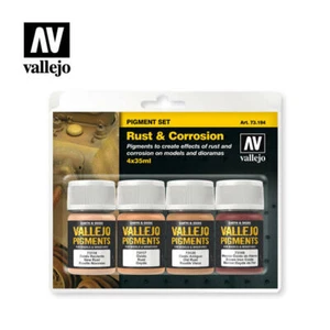 Vallejo Rust and Corrosion Pigment Set New - Picture 1 of 1