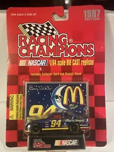 Coche de colección Racing Champions edición 1997 Bill Elliot #94 McDonalds diecast 1:64 - Imagen 1 de 4