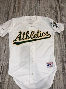 Vintage Oakland A's Athletics Jose Canseco Baseball Jersey Rawlings 38 Authentic - Picture 1 of 7