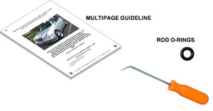 98-03 Mercedes CLK-Class Convertible Top.. Hydraulic Cylinder Repair Seal ..W208 - Foto 1 di 4