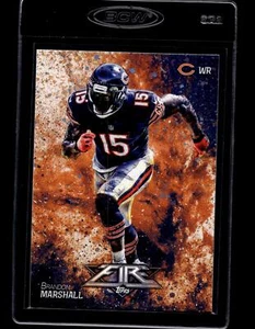 2014 Topps Fire #66 Brandon Marshall - Picture 1 of 2