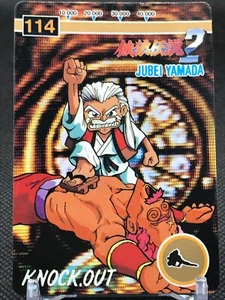 No.114 JUBEI YAMADA Fatal Fury2 Carddass SNK1992 CCG Made In JAPAN Rare - Picture 1 of 12