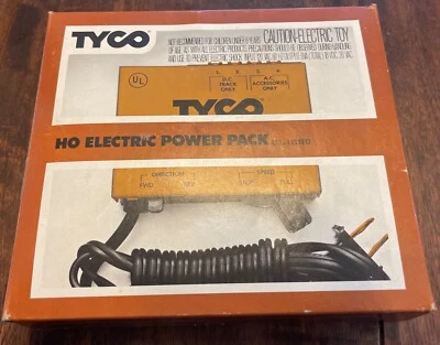 Tyco HO Electric Power Pack Train Transformer Model 899  W/ Tyco Papers Untested - Image 1 of 4
